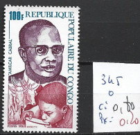 CONGO 345 Oblitéré Côte 0.80 € - Oblitérés