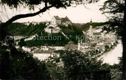 42650082 Burghausen Salzach Salzachpartie Mit Burg Burghausen - Burghausen