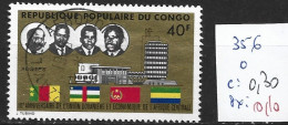 CONGO 356 Oblitéré Côte 0.30 € - Oblitérés