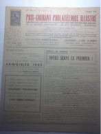 Maison Cordier En Temps De Guerre à Marseille N°11 5e An - Novembre 1942 Prix Courant Philatélique Illustré - Auktionskataloge