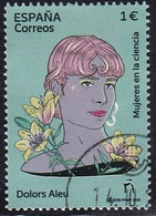 2022-ED. 5588 - Mujeres En La Ciencia. Dolors Aleu Y Riera - USADO - Used Stamps