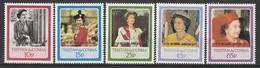 TRISTAN DA CUNHA -  N°414/8 ** (1988) Surcharge "40th Wedding Anniversary" - Tristan Da Cunha