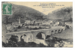 CPA Circulée En 1910 - L'ESCARENE - Le Grand Pont - Environs De Nice - - L'Escarène