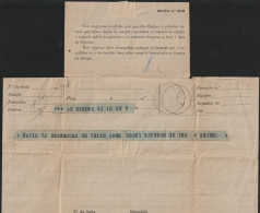 Telegram/ Telegrama 1913 - Postmark EST. C. DOS TEL. DE LISBOA -|- Amares > Lisboa - Lettres & Documents