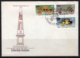 1976 GERMANY DDR COACHES FDC - 1971-1980
