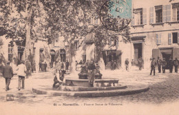 13 / MARSEILLE / EDITEUR NANCY 60 /  PLACE ET STATUE DE VILLENEUVE - Quartiers Sud, Mazargues, Bonneveine, Pointe Rouge, Calanques