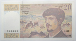 France - 20 Francs - 1993 - PICK 151g / F66bis.05 - NEUF - 20 F 1980-1997 ''Debussy''