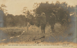 Rambouillet * Carte Photo 1903 * La Chasse , Le Tiré Du Roi * Journées Italiennes * King Italia Chasseur Hunt Hunting - Rambouillet