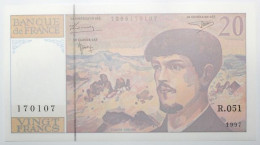 France - 20 Francs - 1997 - PICK 151i / F66ter.02 - NEUF - 20 F 1980-1997 ''Debussy''