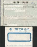 Telegram/ Telegrama - Leiria > Lisboa -|- Postmark - TELEGRAFOS. Lisboa. 1971 - Lettres & Documents