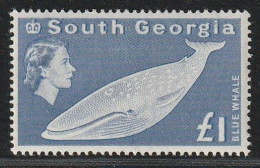 GEORGIE Du SUD (FALKLAND) - N°23 * (1963-69) 1£ Outremer - Südgeorgien