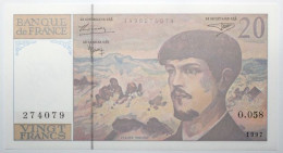 France - 20 Francs - 1997 - PICK 151i / F66ter.02 - NEUF - 20 F 1980-1997 ''Debussy''