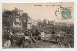 - CPA DOMFRONT (61) - Les Fossés Plisson 1906 - Editions Lévy 200 - - Domfront