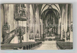 42648297 Freising Oberbayern Stadtpfarrkirche Sankt Georg Altar Freising - Freising