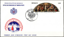 Europa CEPT 1998 Monaco FDC1 Y&T N°2152 - Michel N°2403 - 3f EUROPA - 1998