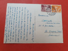 Suisse - Affranchissement De Romanshorn Sur Cp Pour La France En 1950 - D 455 - Poststempel