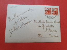 Italie - Affranchissement De Venezia  Sur Cp Pour La France En 1948 - D 456 - 1946-60: Storia Postale