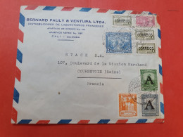Colombie - Enveloppe Commerciale De Cali Pour La France En 1950 - D 457 - Colombia