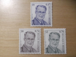 2886;2902;2930 ** Albert II 2000 - 1993-2013 Roi Albert II (MVTM)