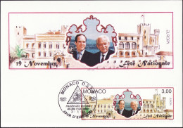 Delcampe - Monaco CM 1998 Y&T N°2153 - Michel N°MK2411 - 3f EUROPA - Maximumkarten (MC)