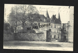 Chateau De Nexon  / Oblit  " La Roche L'abeille" Haute Vienne  1903 - Andere & Zonder Classificatie