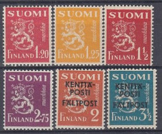 B2086. Finland. Lot Lion-type Ab. MNH(**) - Unused Stamps