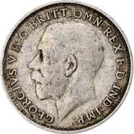 Monnaie, Grande-Bretagne, George V, 3 Pence, 1919, TTB, Argent, KM:813 - F. 3 Pence