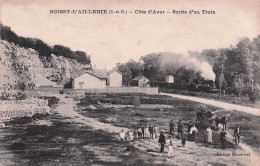 BOISSY-L'AILLERIE-cote D'azur-sortie D'un Train - Boissy-l'Aillerie