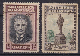 SOUTHERN RHODESIA BRITISH CECIL JOHN RHODES LA FONDATRICE SIR CHARLES COGHLAN PREMIER 1923 - Southern Rhodesia (...-1964)