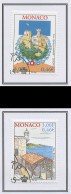 Monaco 2001 Y&T N°2298 à 2299 - Michel N°2550 à 2551 (o) - EUROPA - Gebraucht