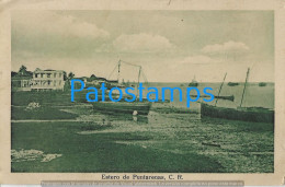 220627 COSTA RICA ESTERO DE PUNTARENAS & SHIP POSTAL POSTCARD - Costa Rica