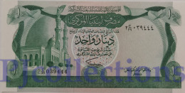 LIBYA 1 DINAR 1981 PICK 44b UNC - Liberia