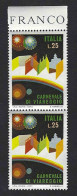 Italia, Italy, Italie, Italien 1973; Carnevale Di Viareggio: Coppia Verticale Con Bordo Superiore. New. - Carnival