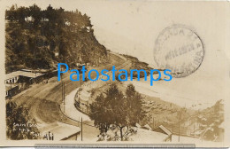 220640 BRAZIL BRASIL CHILE VALPARAISO CAMINO ROAD CIRCULATED TO ARGENTINA POSTAL POSTCARD - Chili