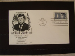 Nederland 1964 First Day Cover John F. Kennedy - 1961-1970