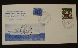 Nederland 1964 First Day Cover: Atoomschip Savannah - Covers & Documents