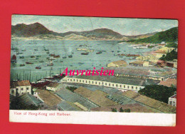 Asie CHINE CHINA ...  HONG KONG  View Of Hongkong And Harbour - Chine (Hong Kong)