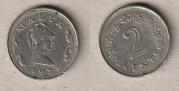 00623) Malta, 2 Cents 1977 - Malte