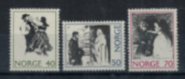 Norvège - "Dessins D'Erik Wareuskiedt" - Série Neuve 1* N° 586 à 588 De 1971 - Unused Stamps