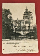 BRUXELLES - BOITSFORT -  Le Château De Charles Albert -  1903   - - Watermaal-Bosvoorde - Watermael-Boitsfort
