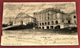 BRUXELLES - BOITSFORT -  La Maison Haute   -  1904   - - Watermaal-Bosvoorde - Watermael-Boitsfort