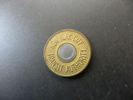 Jeton Token - USA - New York City Transit Authority - Good For One Fare - Andere & Zonder Classificatie