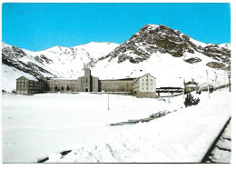 VISTA GENERAL / GENERAL VIEW.- SANTUARI DE NURIA.- PIRINEU CATALÁ, ALT.2000 M..-  NÚRIA,- GIRONA.- ( CATALUNYA). - Kirchen U. Kathedralen