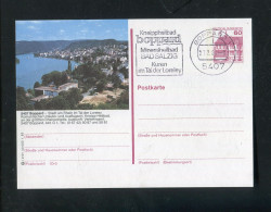 "BUNDESREPUBLIK DEUTSCHLAND" Bildpostkarte Mit Bildgleichem Stempel Ex "BOPPARD" (4349) - Illustrated Postcards - Used