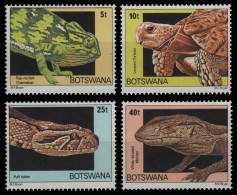 Botswana 1980 - Mi-Nr. 243-246 ** - MNH - Reptilien / Reptiles - Botswana (1966-...)