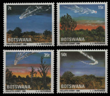 Botswana 1986 - Mi-Nr. 376-379 ** - MNH - Raumfahrt / Space - Halley - Botswana (1966-...)