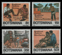 Botswana 1987 - Mi-Nr. 392-395 ** - MNH - Schamanismus - Botswana (1966-...)