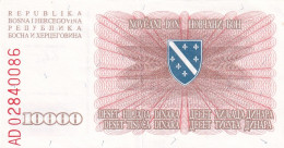 Bosnia And Herzegovina,10.000 Dinara, Pick-17a, 1993. - Bosnië En Herzegovina