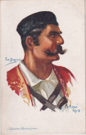 Illustrateur Em Dupuis - Cettigne 1914 - Infanterie Montenégrine - Dupuis, Emile