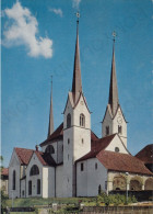 CARTOLINA  MURI,ARGOVIA,SVIZZERA-KLOSTERKIRCHE-NON VIAGGIATA - Muri